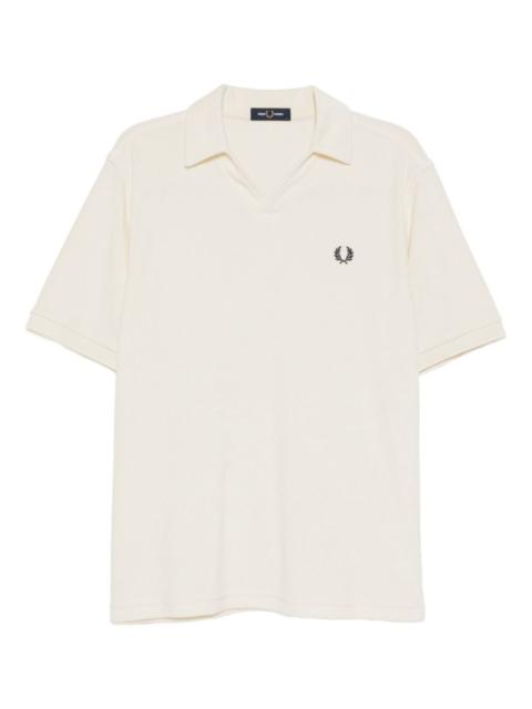 Fred Perry embroidered-logo polo shirt