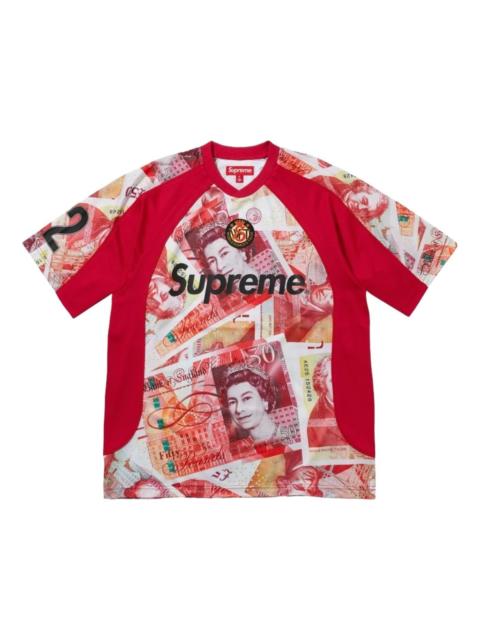 Supreme Supreme FW25 Pounds Soccer Jersey 'Red' FW25KN83-RED