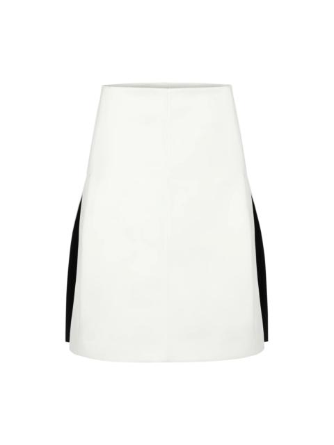 entire studios MOULDED SKIRT OFF WHITE