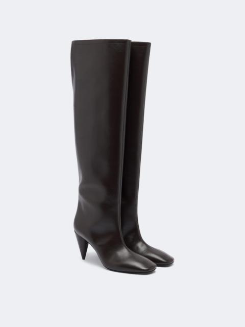 Stella McCartney Coated knee-high boots