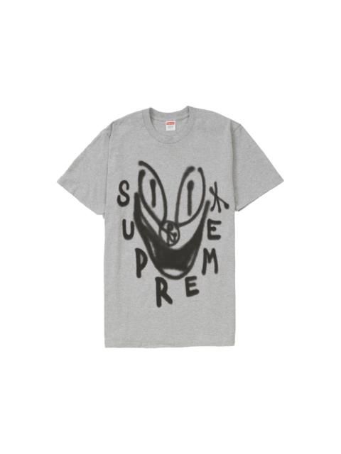 Supreme Supreme Smile Tee Heather Grey