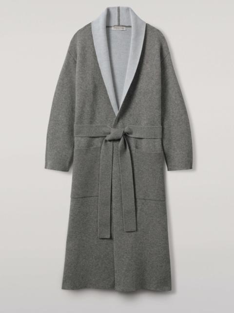 Johnstons of Elgin Double-Face Grey Cardigan
