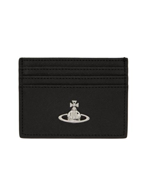 Vivienne Westwood Black Flat Card Holder