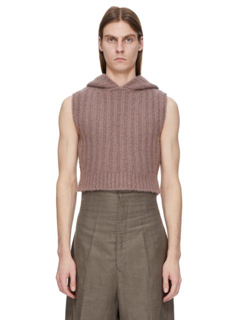 Rick Owens CROPPED HOODED TANK