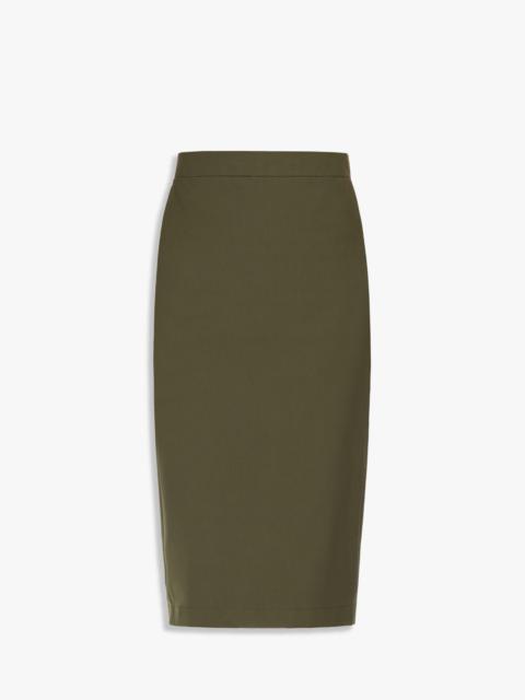 Max Mara COGNAC Canvas skirt