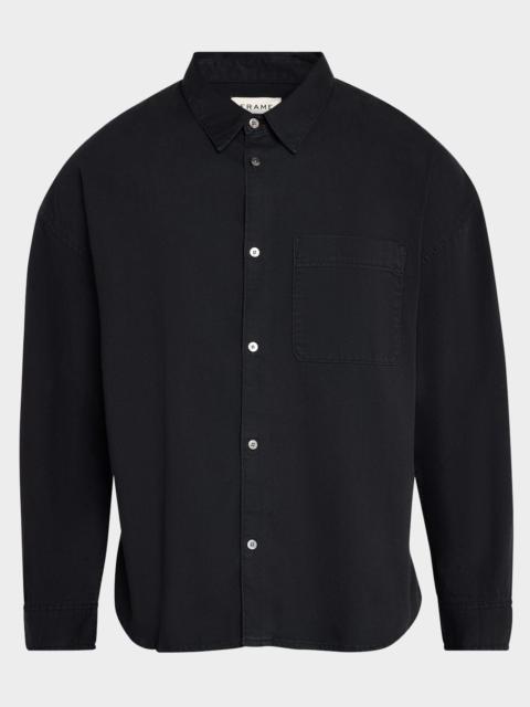 FRAME Men's Relaxed Denim Shirt
