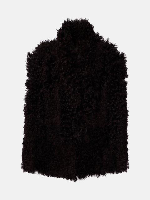 NOUR HAMMOUR Amara shearling coat
