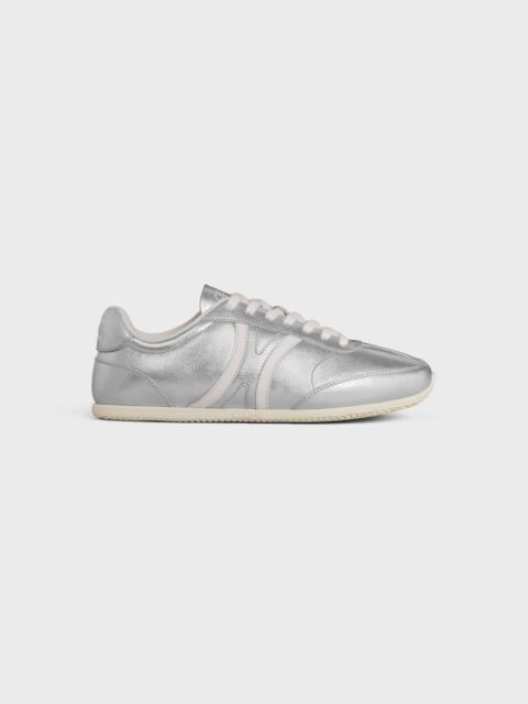 CELINE CELINE JOGGER LOW LACE-UP SNEAKER in LAMINATED CALFSKIN AND CALFSKIN