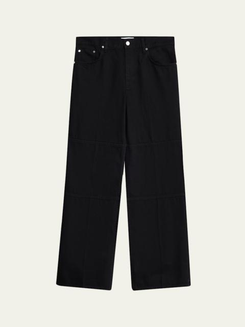 Helmut Lang Men's Back Zip Carpenter Pants