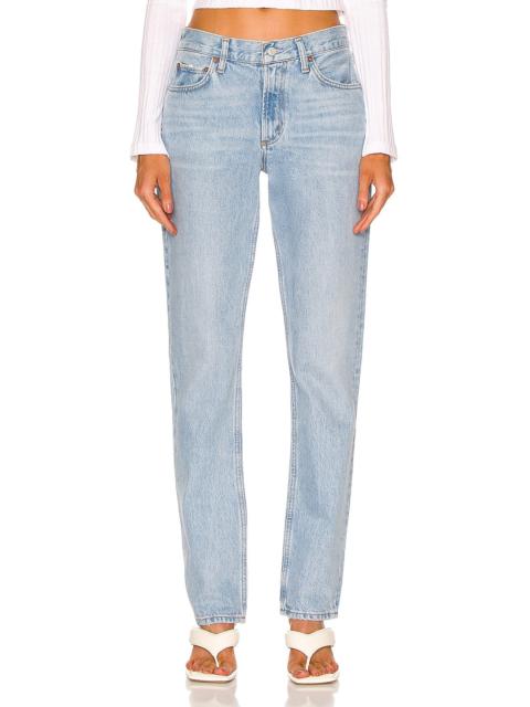 AGOLDE Lyle Low Rise Slim