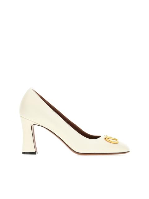Valentino 80mm VLogo block-heel pumps