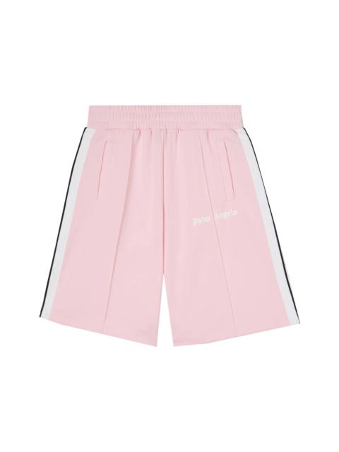 Palm Angels Palm Angels Track Shorts Almond Blossom/White