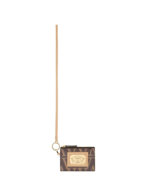 VAQUERA Brown Pouch Monogram Wallet