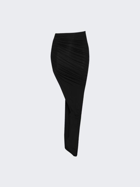 Rick Owens Edfu draped maxi skirt