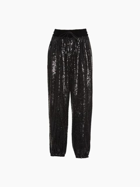 Miu Miu Embroidered sequined harem pants