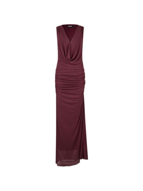 ROTATE maxi halterneck dress