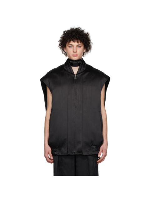 We11done Black Bomber Vest