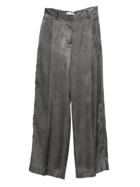 christian wijnants Pama pleated satin trousers