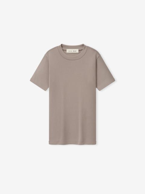 ESSENTIALS Womens Soft Rib Fitted T-Shirt