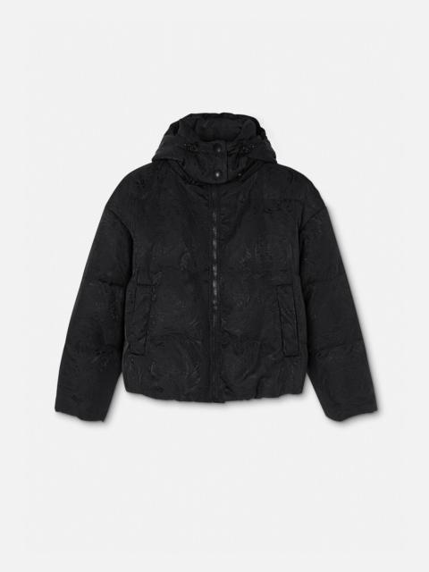 VERSACE Barocco Silhouette Puffer Jacket