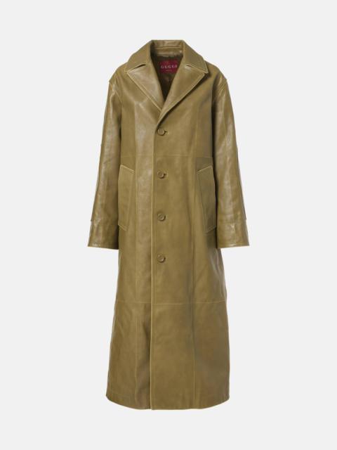 GUCCI Leather coat