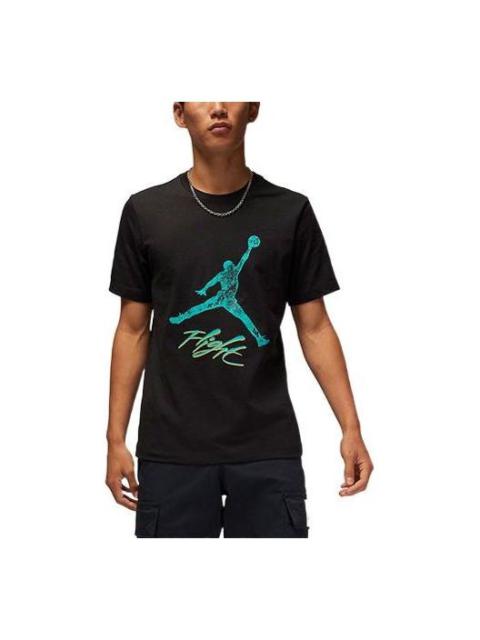 Jordan Air Jordan Minimalistic Large Casual Short Sleeve T-Shirt Men's Black DQ7377-010