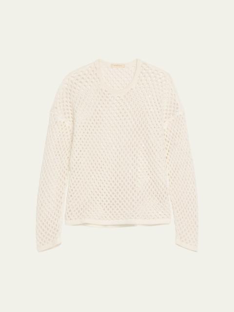 diotima Leeward Crystal Crochet Knit Top