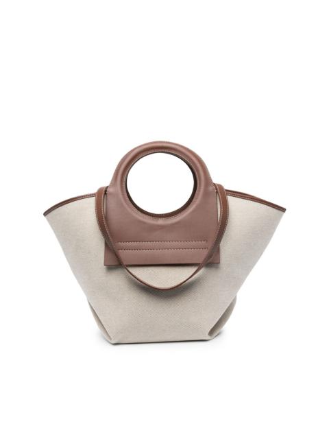 HEREU open-top canvas tote