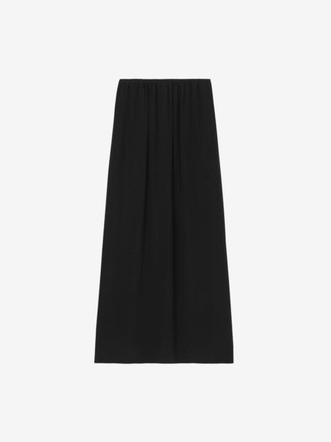 The Frankie Shop Sibena Silk Maxi Skirt - Black