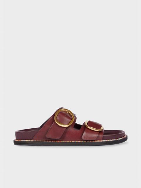 Paul Smith Women's Bordeaux 'Misia' Mule Sandals