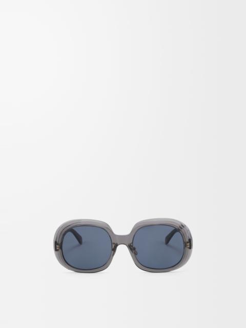 Loewe Mini Anagram Steps Square sunglasses