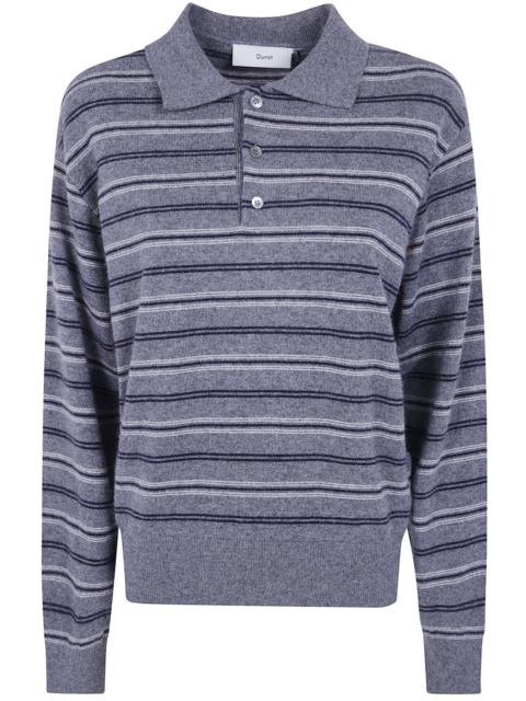 Dunst Collared Striped Sweater