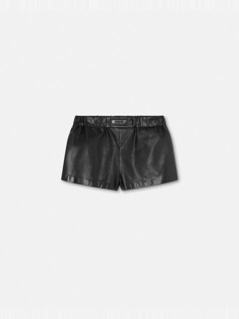 VERSACE Leather Boxer Shorts