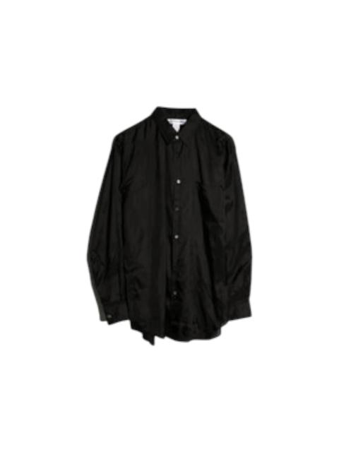 Comme Des Garçons Comme des Garcons Regular Fit Cupro Dress Shirt Adirondack Rose