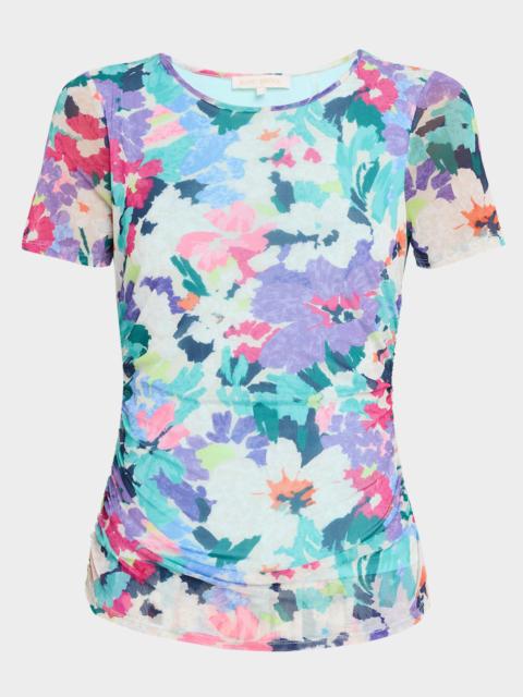 RAMY BROOK Ellie Floral Ruched T-Shirt