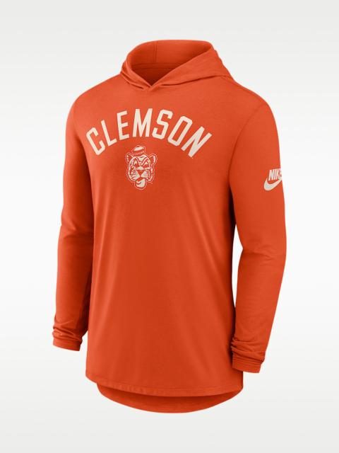 Nike Clemson Legacy Arch Men's Nike Dri-FIT College Long-Sleeve Hooded T-Shirt