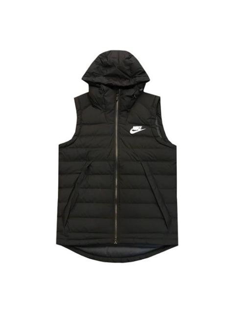 Nike Nike MENS Casual Sports Hooded Vest Black AJ7951-010