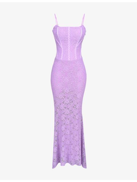 House of CB Antonina Corset Lace Maxi Dress