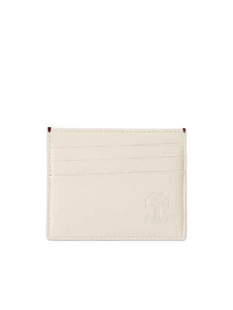 Brunello Cucinelli logo-debossed cardholder
