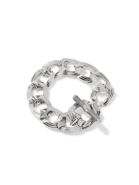 KENDRA SCOTT Nova Silver Link and Chain Bracelet