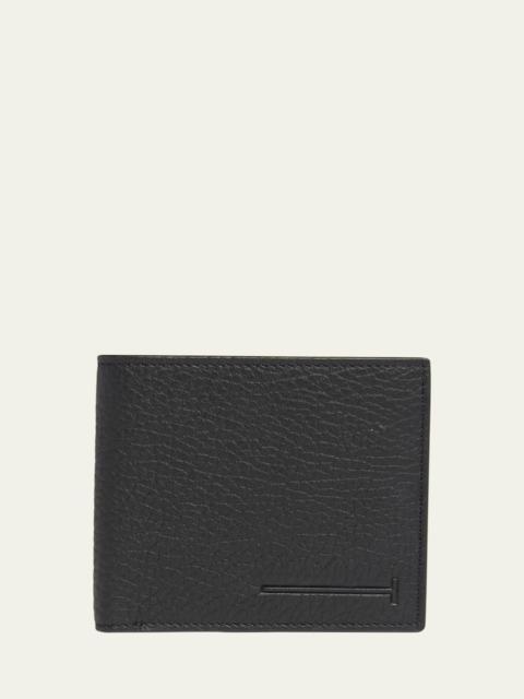 TOM FORD Men's Leather Elongated T Line Bifold Wallet