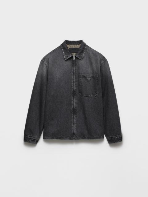 Prada Black denim shirt
