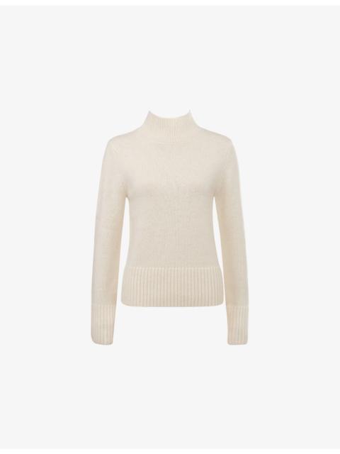 House of CB Skye High-Neck Merino-Wool Jumper