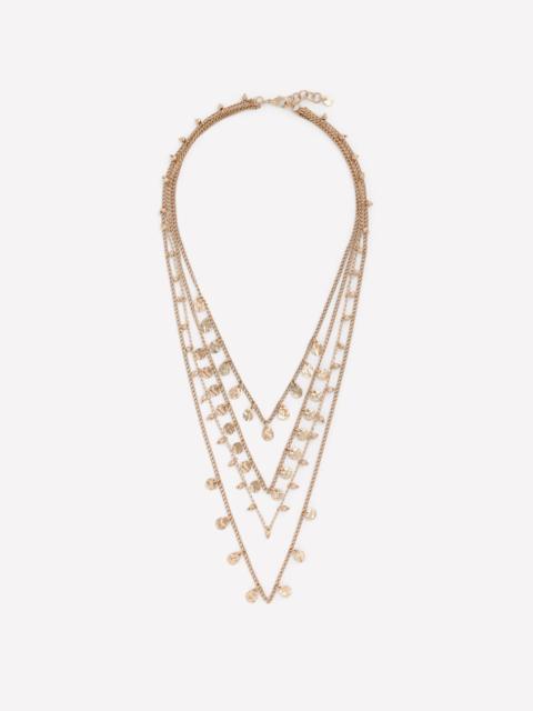 BODEN Metal Layering Necklace-Gold