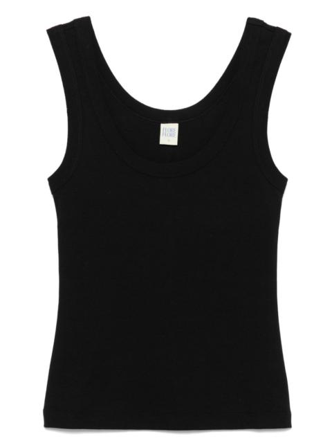 FLORE FLORE organic-cotton tank top