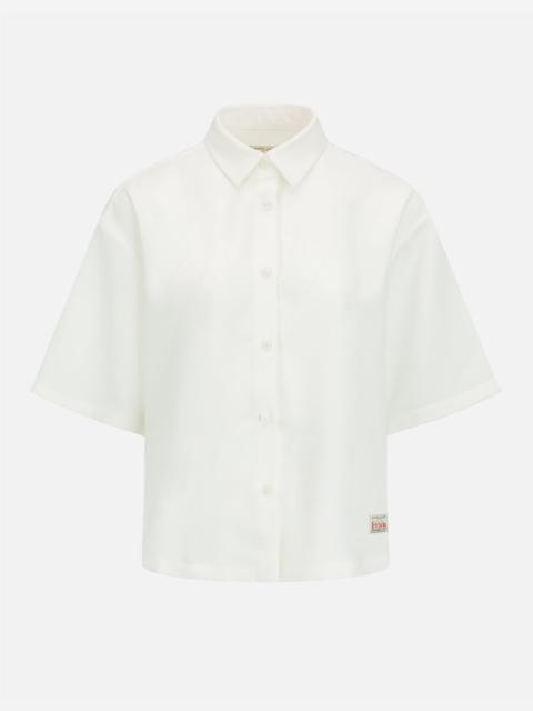 EVISU Seagull Embroidery Loose-fit Shirt