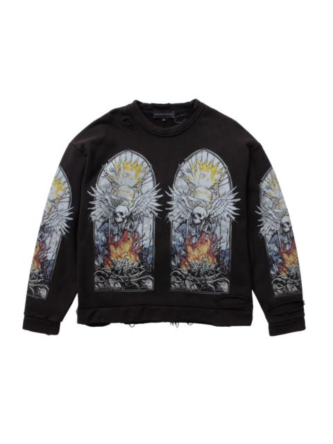 WHO DECIDES WAR SKULL PULLOVER