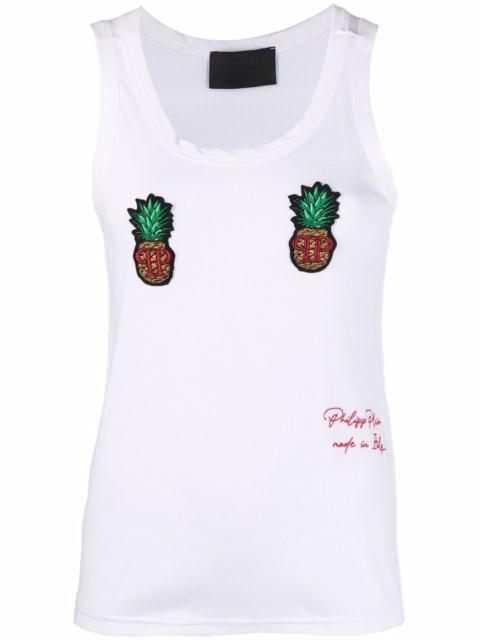 PHILIPP PLEIN pineapple tank top