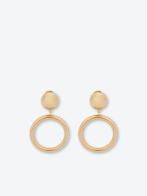 Moschino DROP EARRINGS WITH CIRCLES