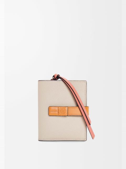 Loewe Compact zip wallet in soft grained calfskin